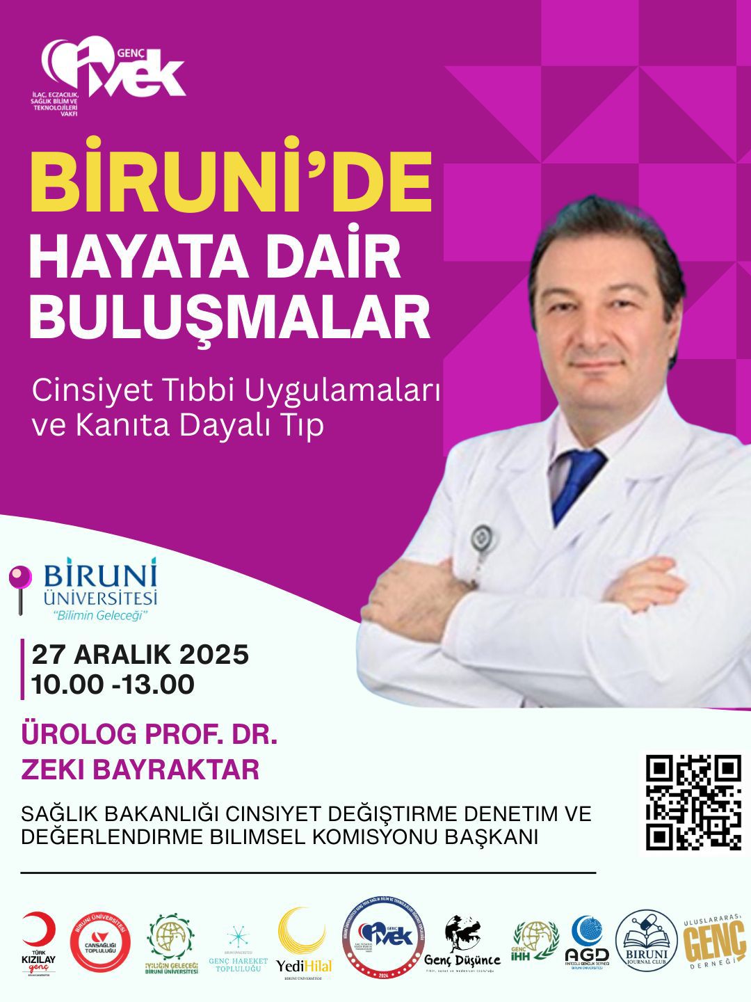  Biruni'de Hayata Dair Buluşmalar- Ürolog Prof. Dr. Zeki Bayraktar 