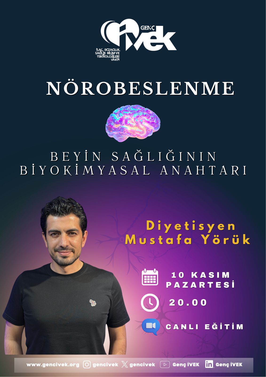  Diyetisyen Mustafa Yörük ile Nörobeslenme 