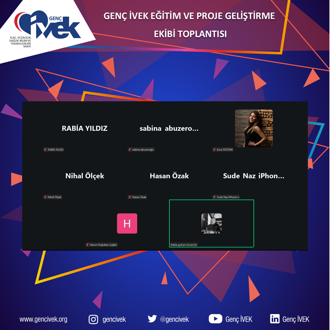  Eğitim ve Proje Geliştirme Ekibi Toplantısı 