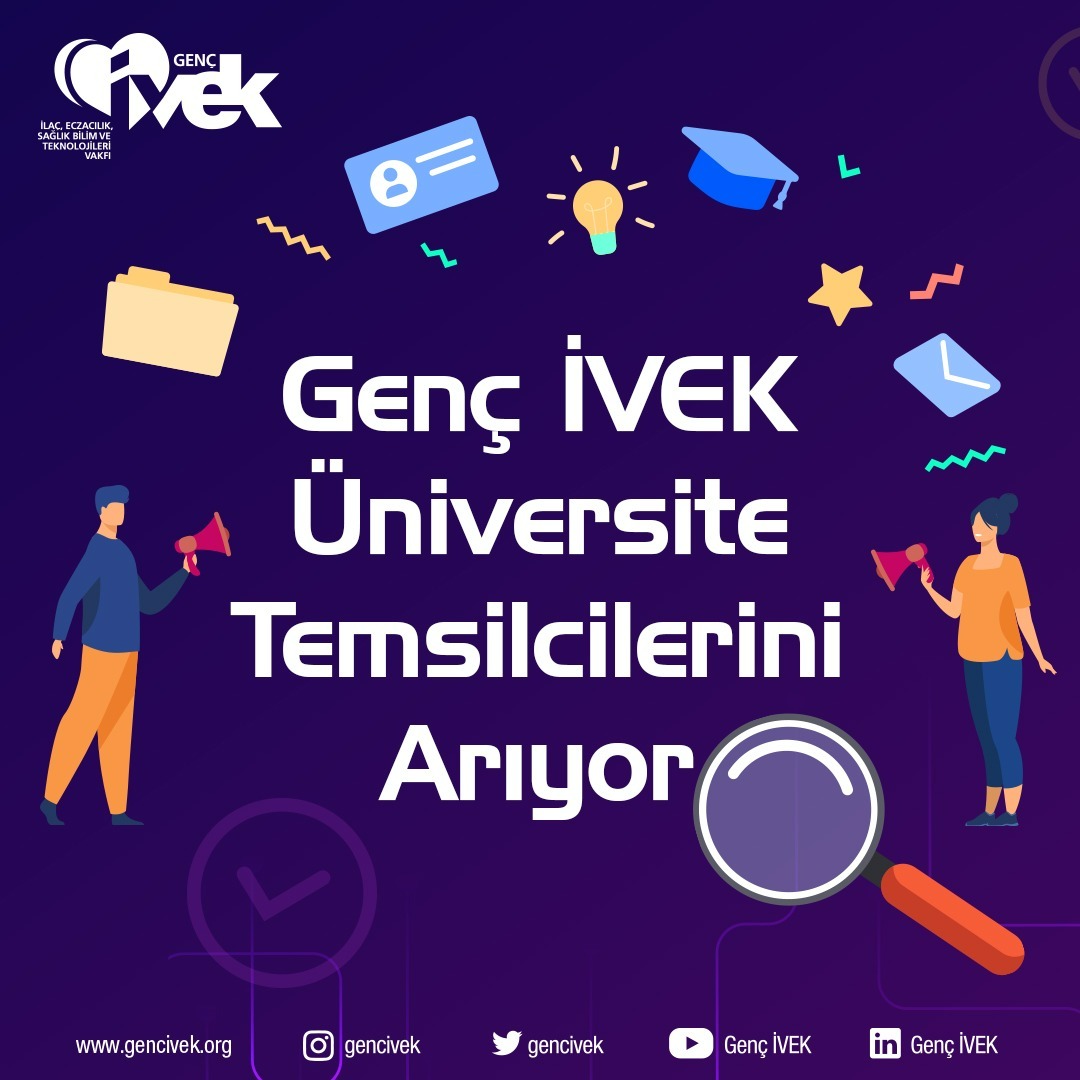  Genç İVEK Ailesine Katılacak Yeni Üniversite Temsilcilerini Arıyoruz! 