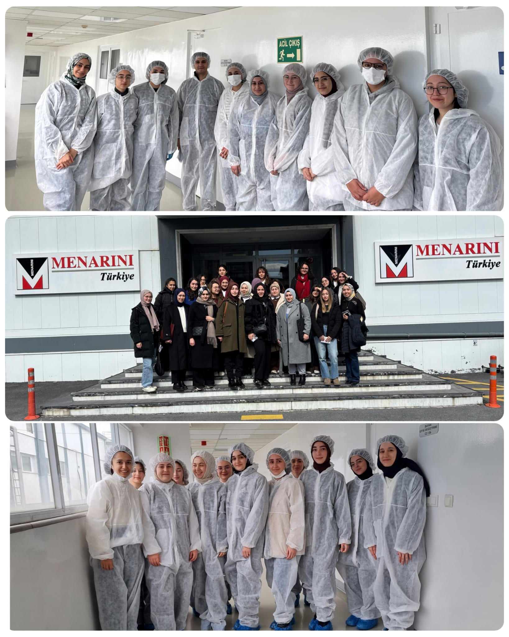  Genç İVEK Biruni Üniversitesi Öğrenci Topluluğu Menarini Group Firma Ziyareti 