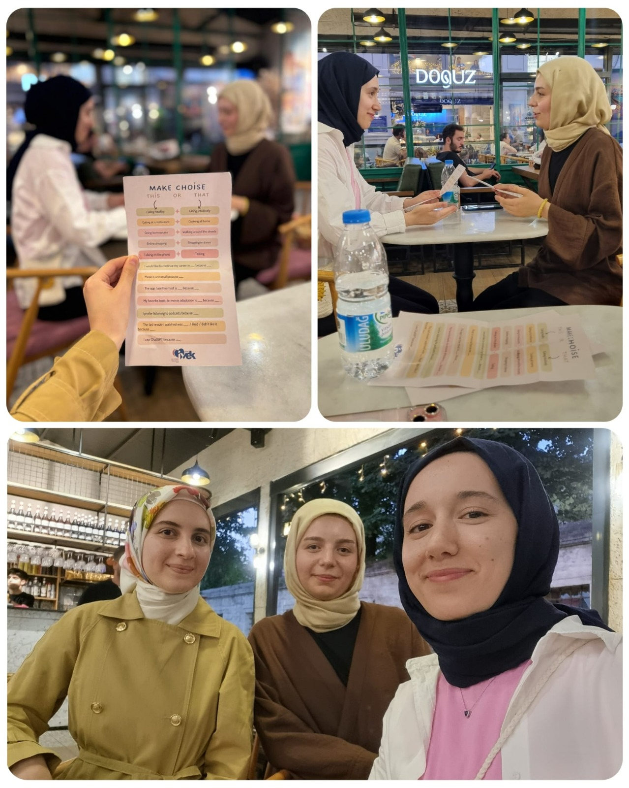  Genç İVEK ile Speaking Club etkinliğimizi gerçekleştirdik! 