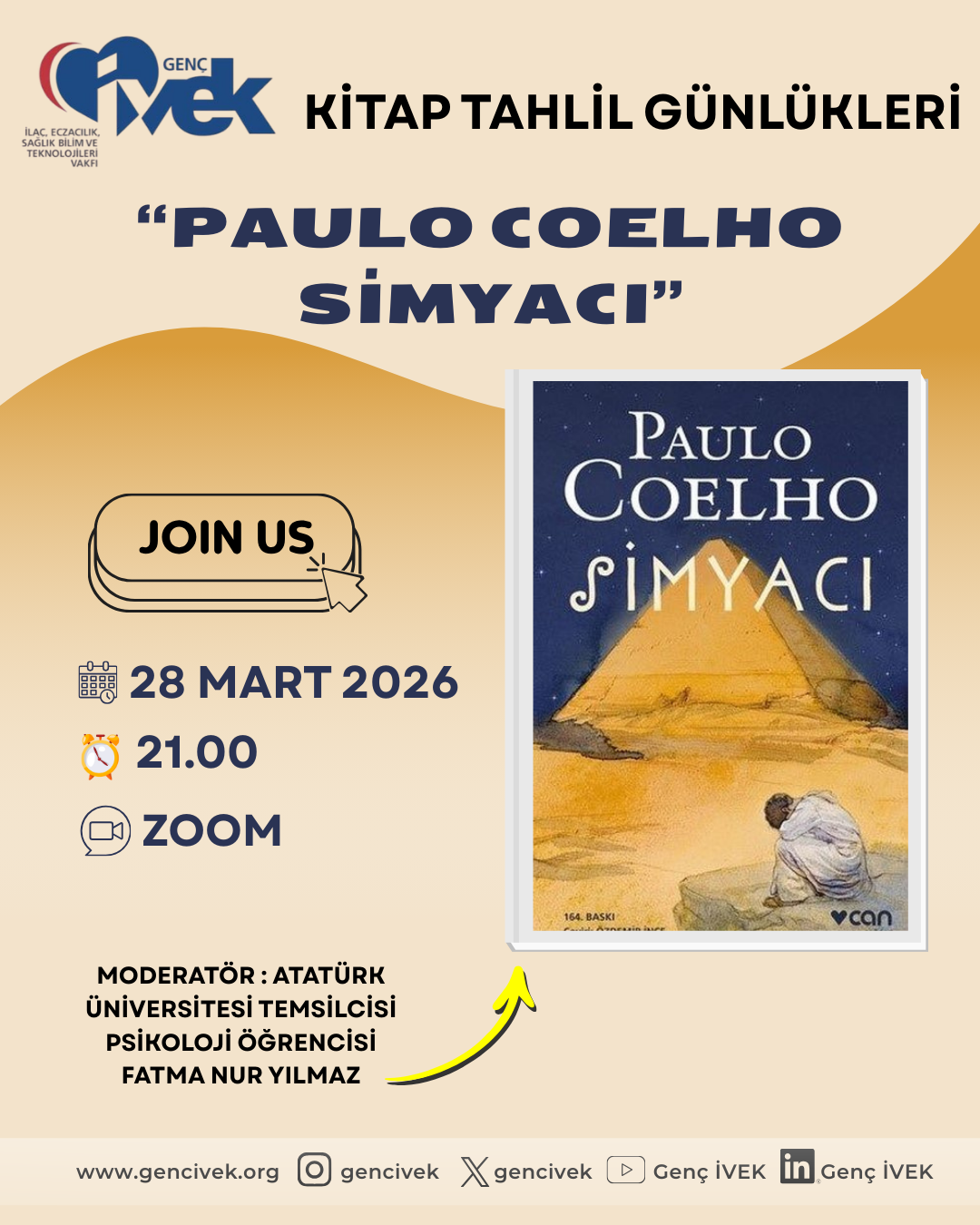  Genç İVEK Kitap Tahlil Günleri 