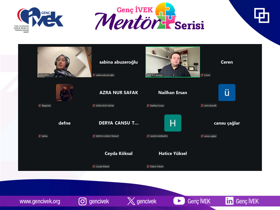  Genç İVEK Mentörlük Serisi  “Amerika’da Doktor Olmak” Oturumu 