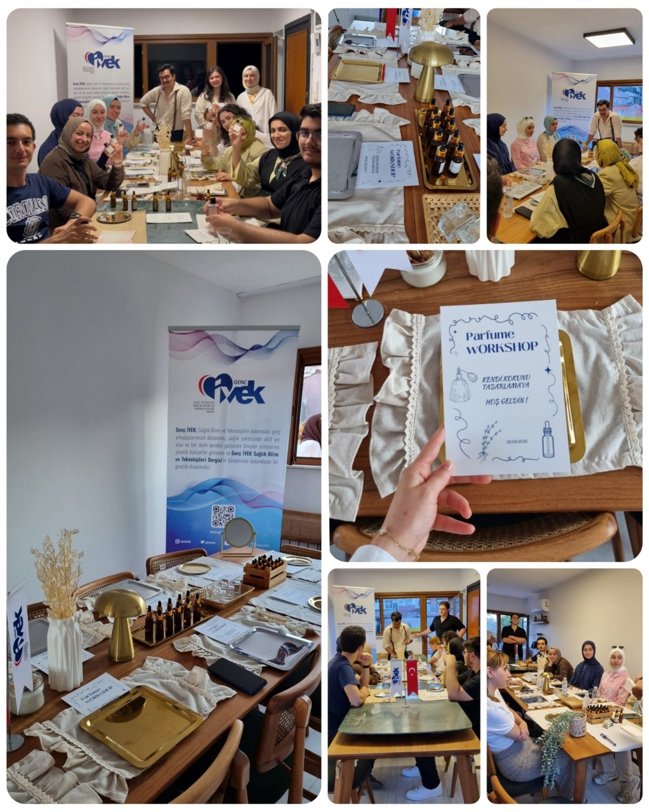  Genç İVEK Parfüm Workshopu'ndan Kokularla Dolu Unutulmaz Bir Gün Geride Kaldı! 