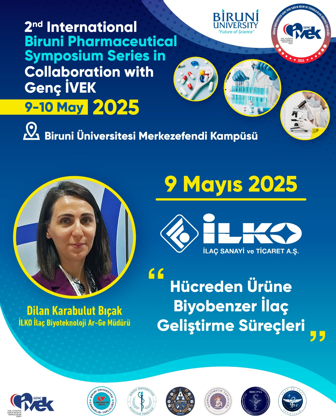  İLKO İlaç Biyoteknoloji Ar-Ge Müdürü Dilan Karabulut Bıçak bizlerle ! 