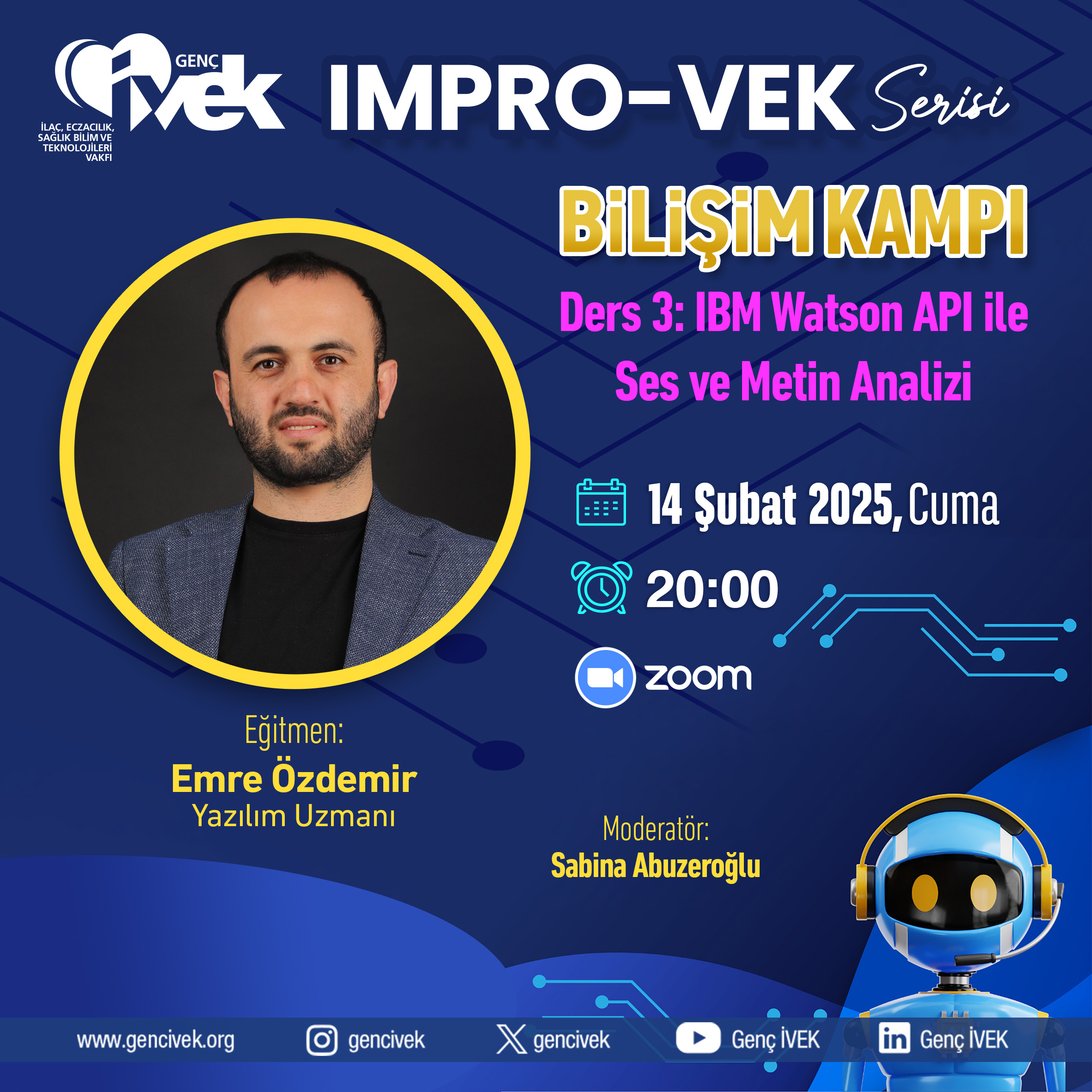  IMPRO-VEK Serisi Bilişim Kampı’nda 3. Ders Zamanı! 