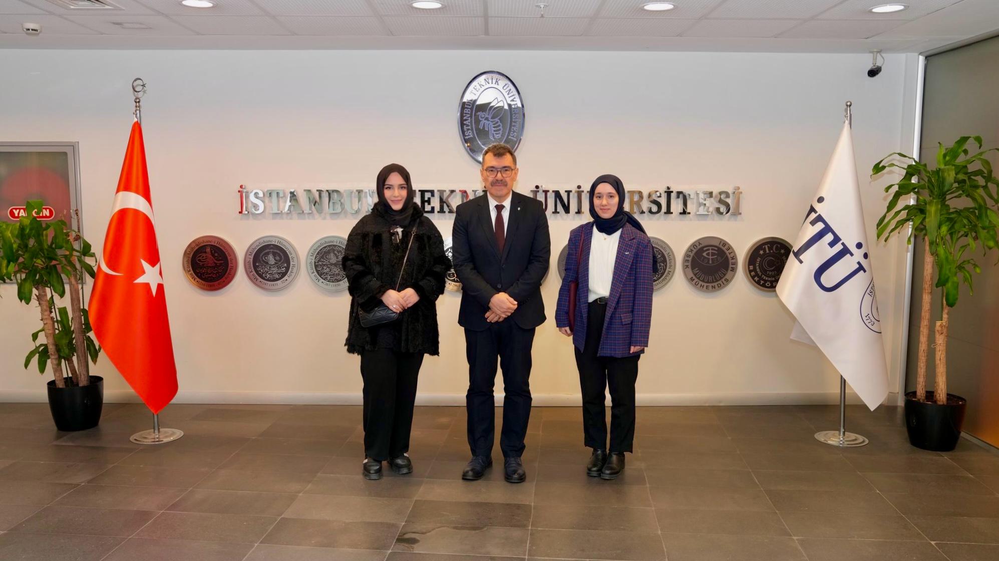  İstanbul Teknik Üniversitesi Rektörü Sn. Prof. Dr. Hasan Mandal Ziyareti 