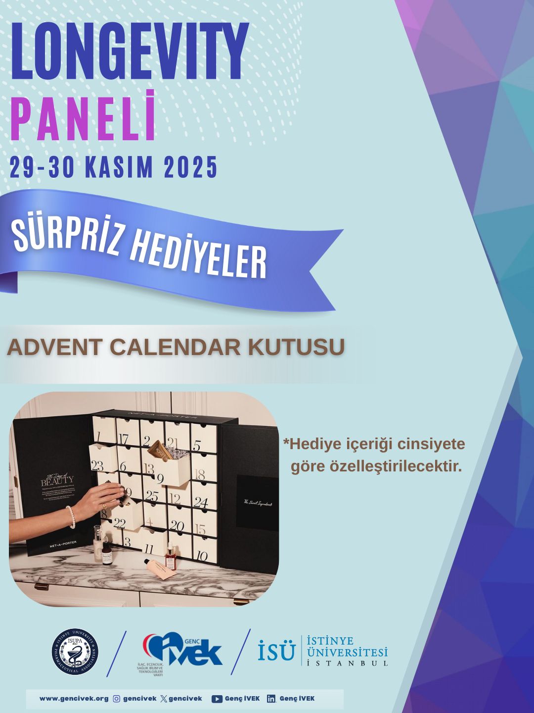  LONGEVITY PANELİ’NDE SÜRPRİZ ÇEKİLİŞ! 