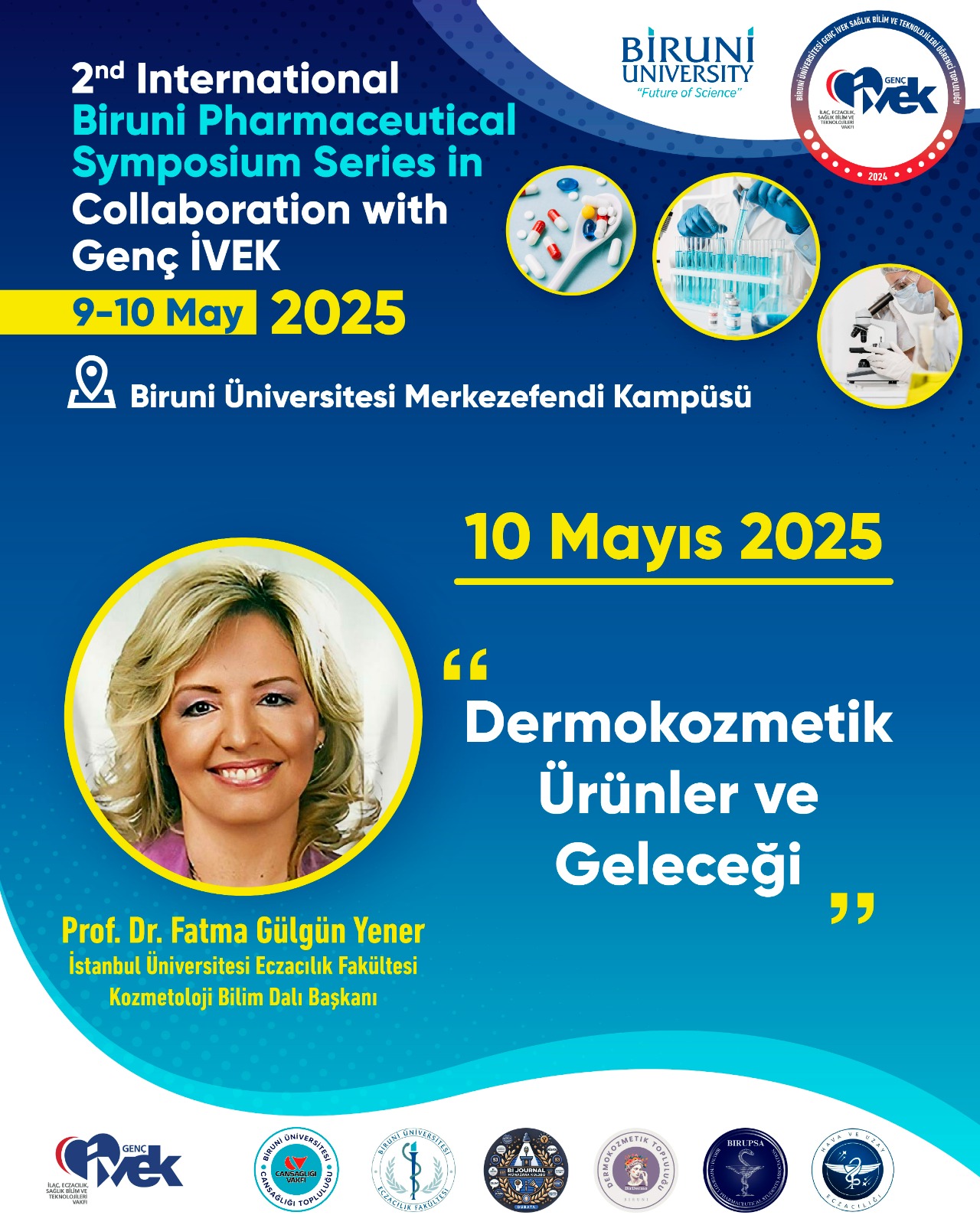  Prof. Dr. Fatma Gülgün Yener bizimle olacak! 