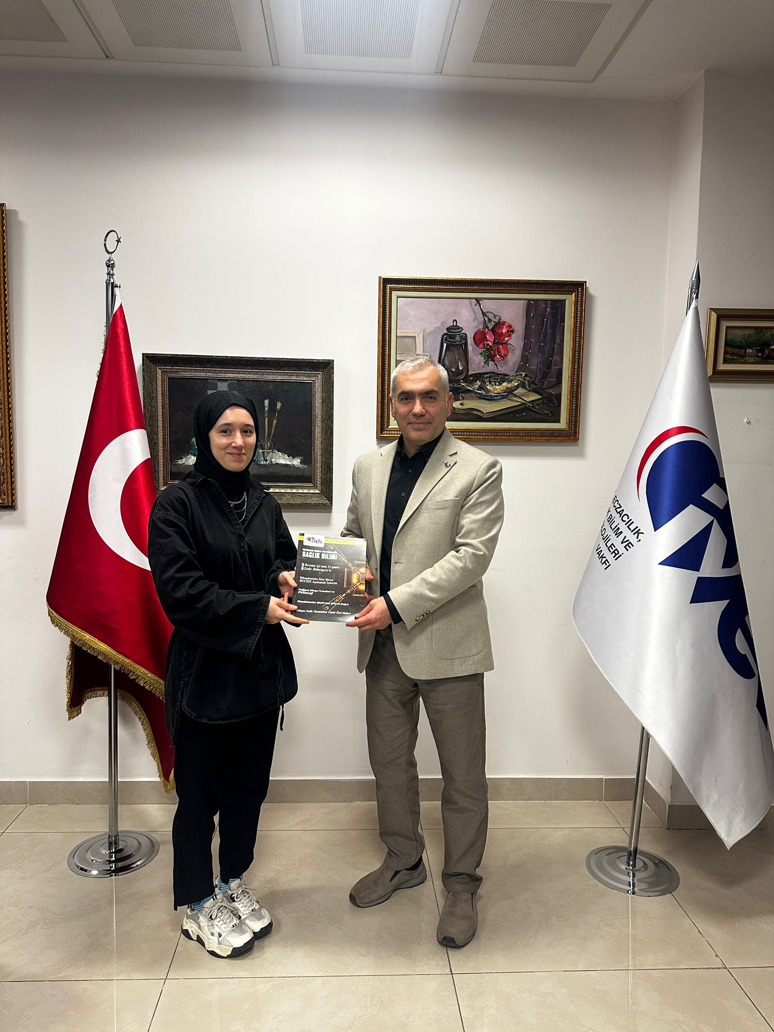  Türkiye İlaç ve Tıbbi Cihaz Kurumu eski Başkanı  Sn. Dr. Hakkı Gürsöz Ziyareti 